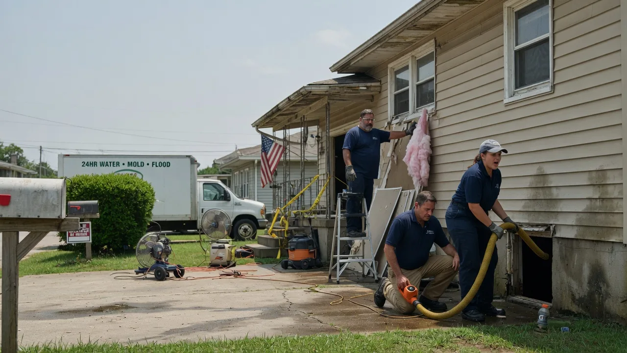 Water Damage Repair in Paola, KS near me